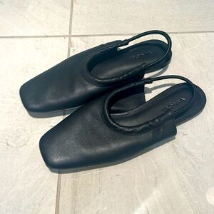 Vince Cadya square toe sling back flat size 7